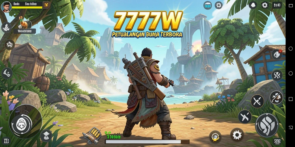 Gameplay mengasyikkan dalam dunia terbuka 7777W
