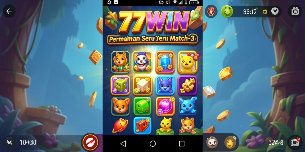 Gameplay seru 77WIN yang penuh warna dan tantangan.