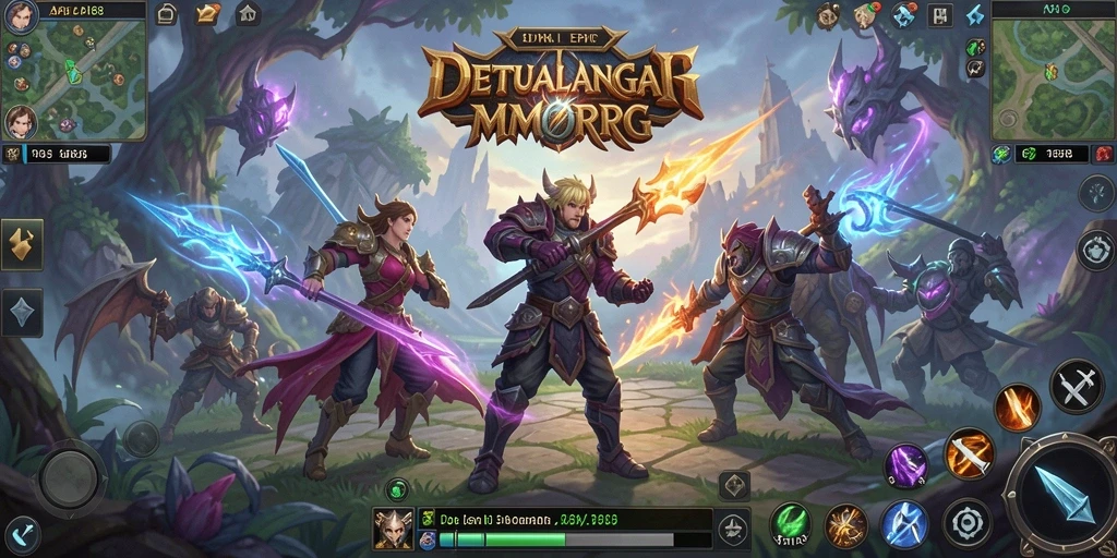 Gameplay seru dan mendalam di dunia MMORPG API88.