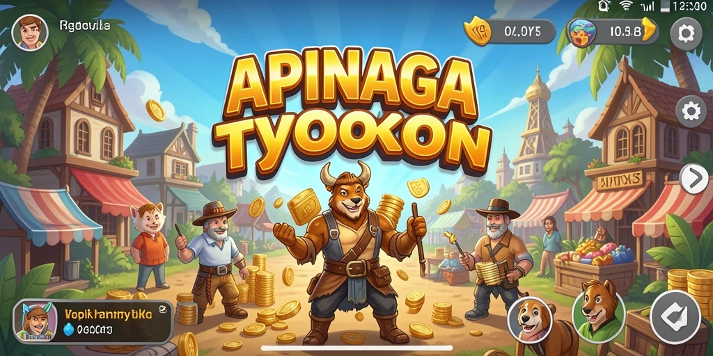 Tampilan gameplay APINAGA yang menarik dan interaktif.