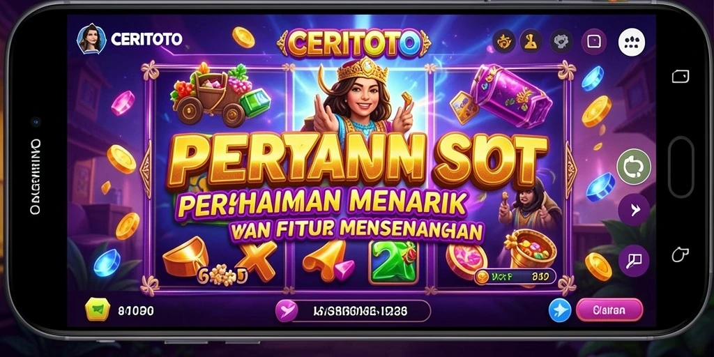 Tampilan gameplay CERITOTO yang menakjubkan dan mengasyikkan.