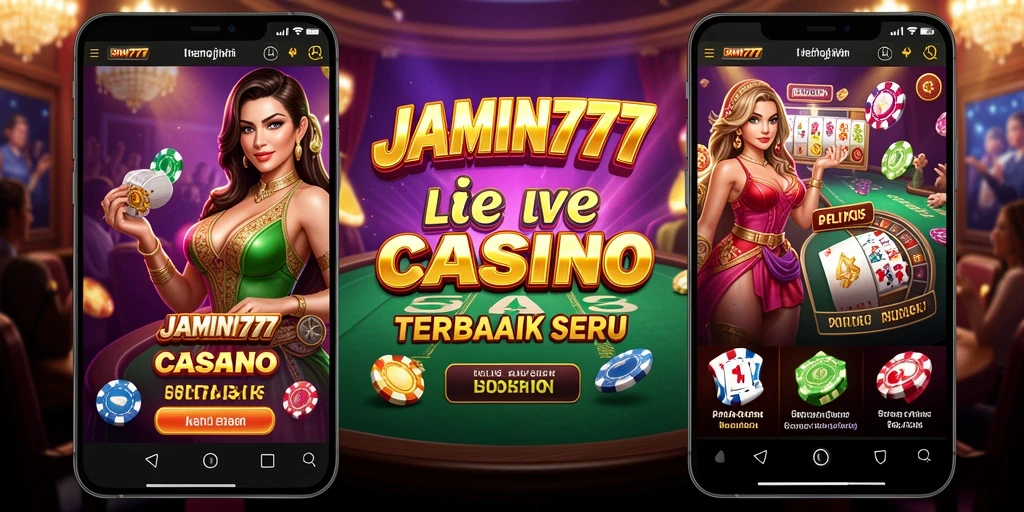 Tampilan gameplay Live Casino yang menawan dan interaktif.