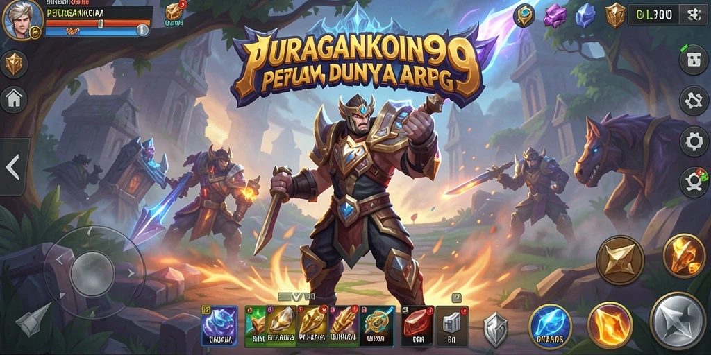 Gameplay seru dalam JURAGANKOIN99 dengan petualangan ARPG yang mendebarkan.