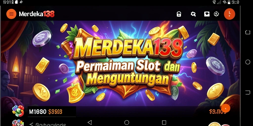 Tampilan gameplay slot menegangkan dan penuh warna.
