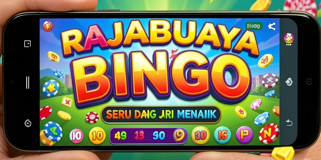 Tampilan permainan Bingo yang seru dan interaktif di RAJABUAYA.